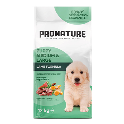 Yavru Köpek Maması - Kuzu Etli ve Pirinçli